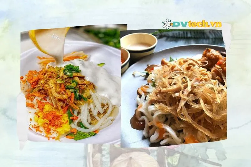 Bánh tằm bì Đồng Tháp