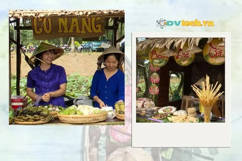 Chợ quê Gò Tháp