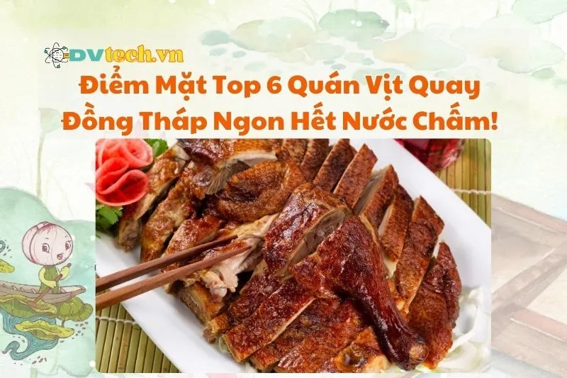 Điểm Mặt Top 6 Quán Vịt Quay Đồng Tháp Ngon Hết Nước Chấm 2025!