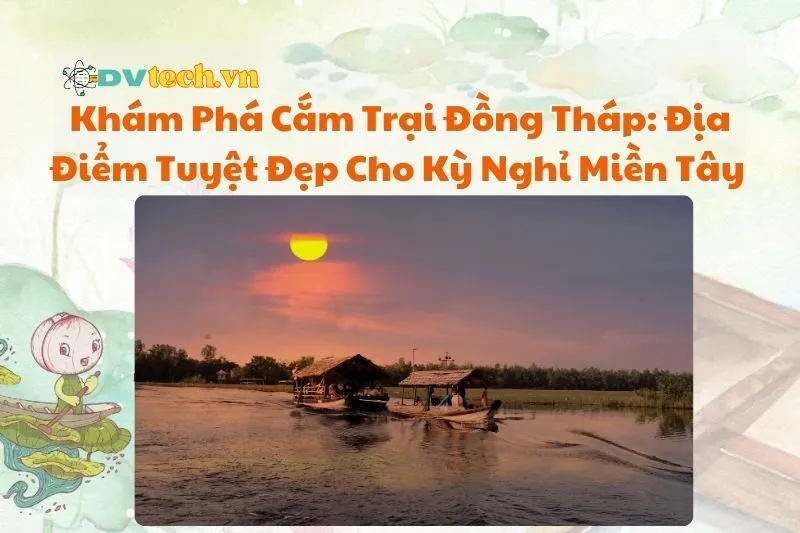 Khám Phá Cắm Trại Đồng Tháp: Địa Điểm Tuyệt Đẹp Cho Kỳ Nghỉ Miền Tây 2025
