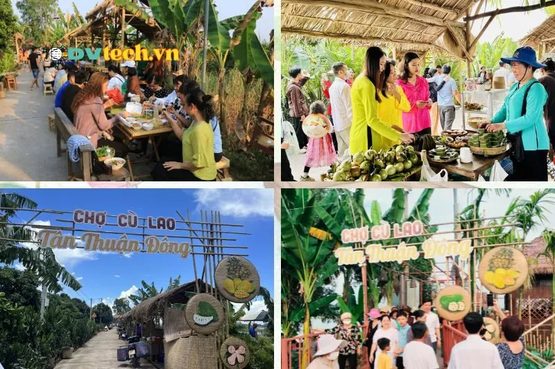 Khám Phá Chợ Quê Đồng Tháp Cùng DVtech