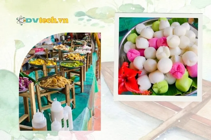 Khu ẩm thực Làng bột Sa Đéc – Hàng chục món bánh đặc sản miền Tây