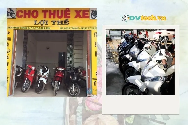 Lợi Thế – Thuê xe máy ở Cao Lãnh