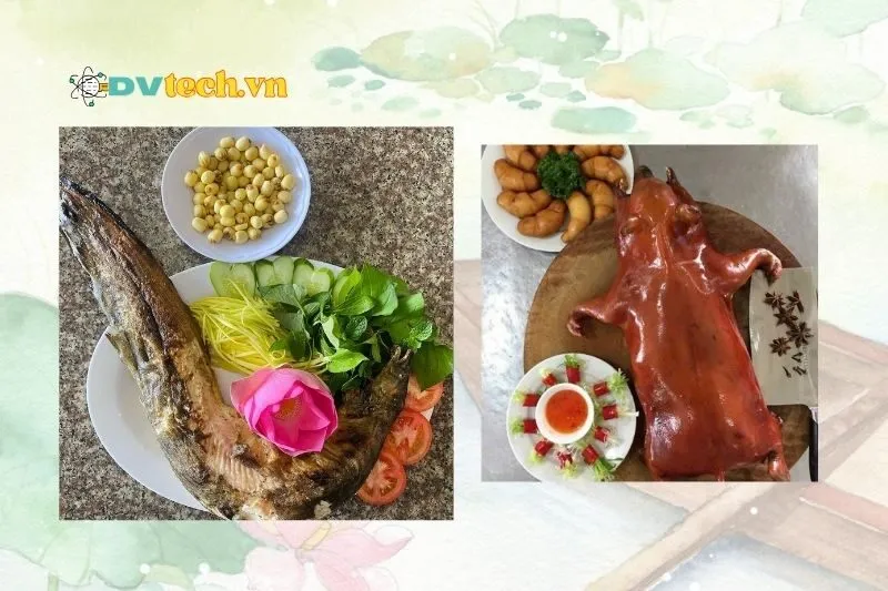 Quán ăn Ba Sanh (Huyện Tam Nông)