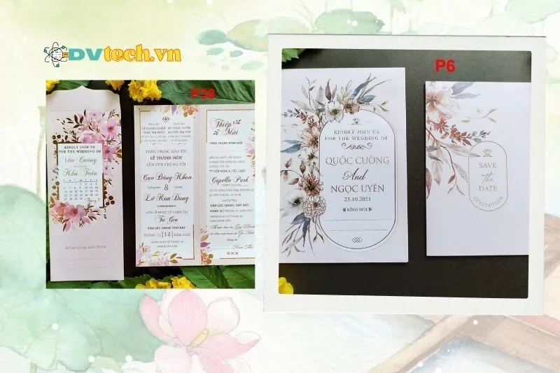 Thiệp cưới Trúc Duy