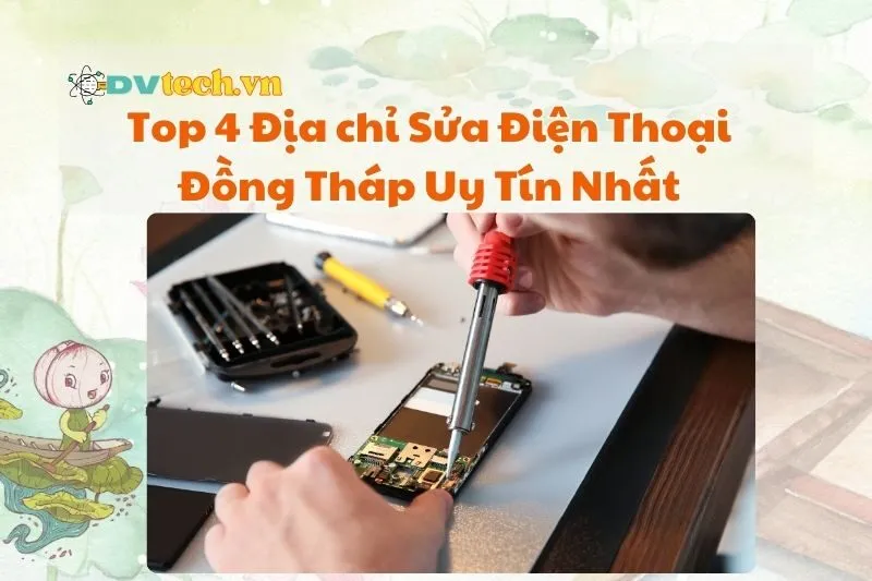 Top 4 Địa chỉ Sửa Điện Thoại Đồng Tháp Uy Tín Năm 2025