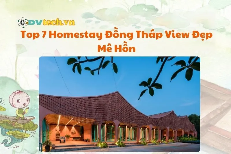 Top 7 Homestay Đồng Tháp View Đẹp Mê Hồn 2025