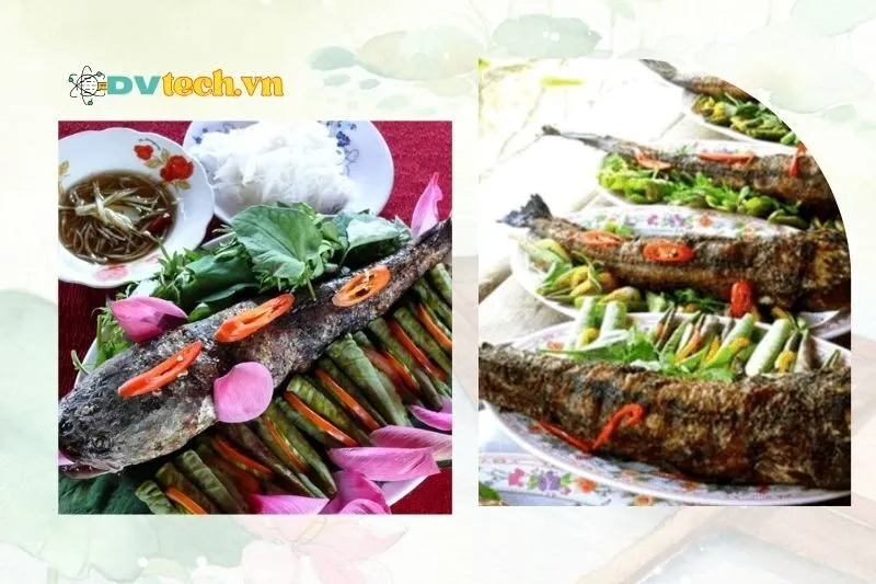 Ẩm thực đặc sắc tại Khu du lịch sinh thái Gáo Giồng Đồng Tháp