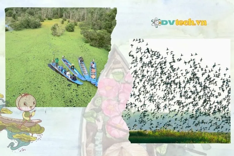 Có gì thú vị khi tham quan Vườn quốc gia Tràm Chim Đồng Tháp?