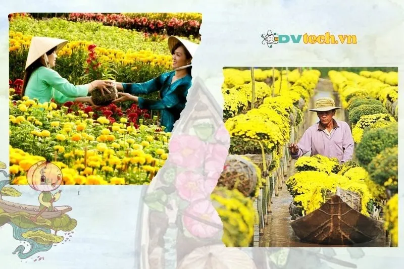 Làng hoa kiểng Sa Đéc Đồng Tháp – Nơi hội tụ văn hóa và truyền thống