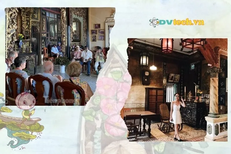 Trải nghiệm tham quan tại Nhà cổ Huỳnh Thủy Lê