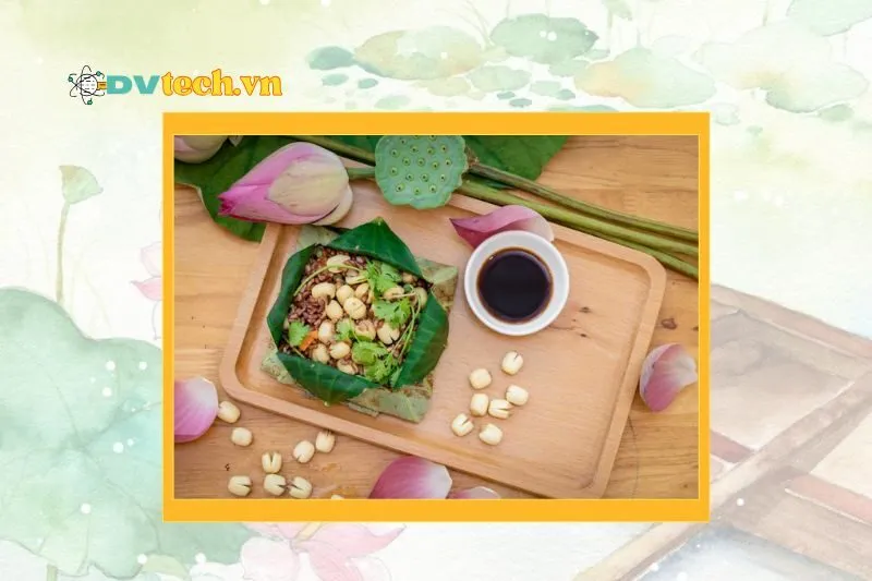 Cơm Gạo Lứt Hấp Lá Sen Đồng Tháp Có Gì Đặc Biệt?