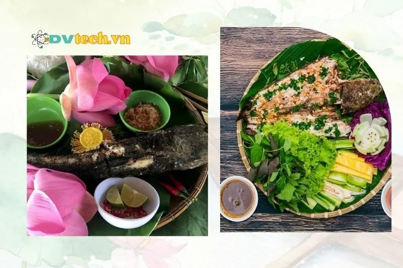 Địa chỉ thưởng thức cá lóc nướng trui ngon nhất tại Đồng Tháp