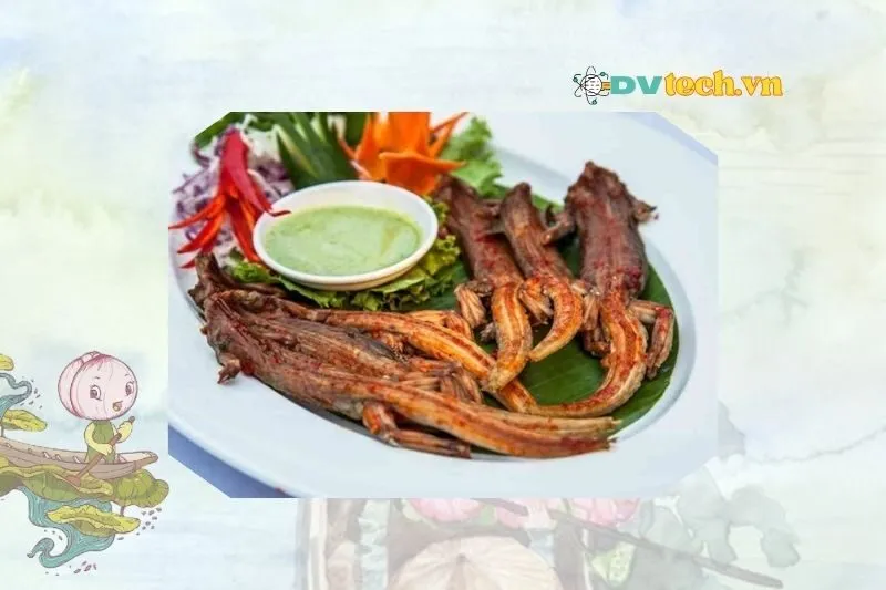 Địa điểm thưởng thức tắc kè xào lăn ngon ở Đồng Tháp