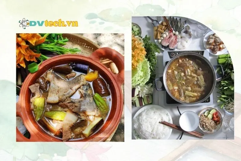 Giá trị dinh dưỡng của bông súng mắm kho Đồng Tháp