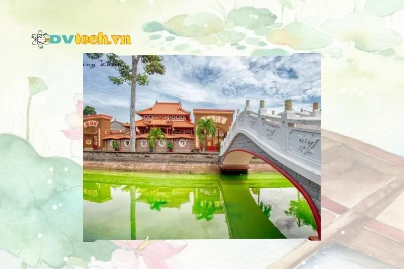 Khám phá không gian thanh tịnh và cảnh quan nổi bật tại Chùa Kim Huê