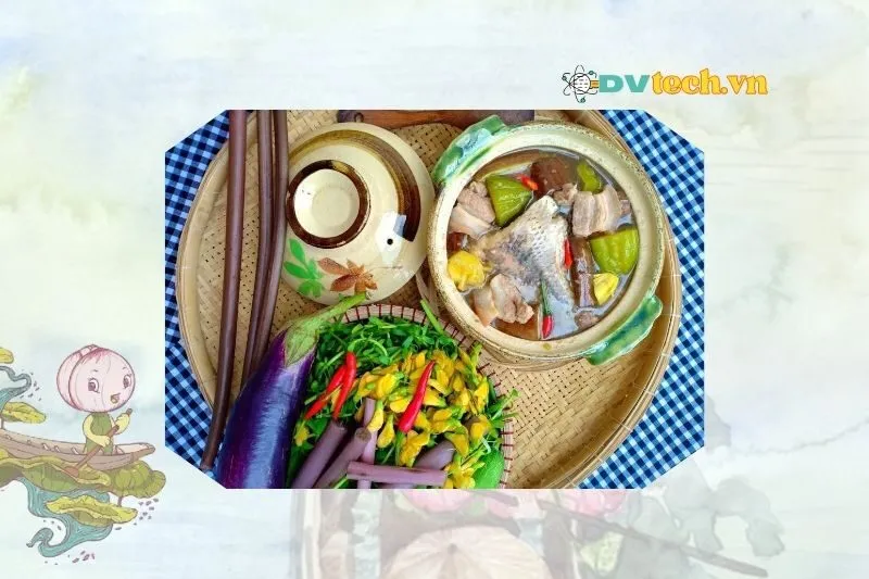 Nguồn gốc và giá trị văn hóa của món bông súng mắm kho Đồng Tháp