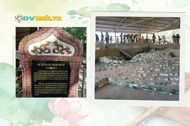 Những điểm khảo cổ nổi bật tại khu di tích Gò Tháp Đồng Tháp