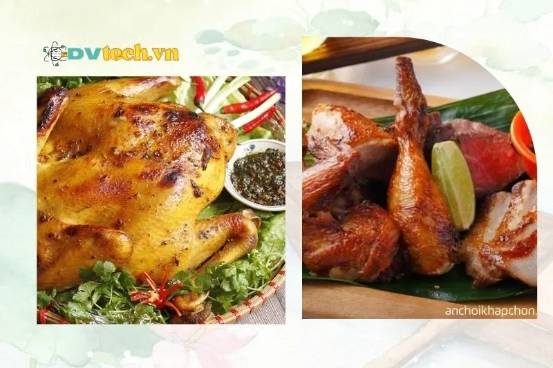 Vịt Nướng Sa Đéc Kết Hợp Với Rau Thơm Và Nước Chấm Đặc Biệt