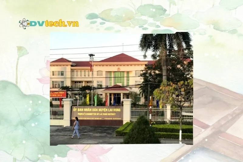 Các đơn vị hành chính của huyện Lai Vung
