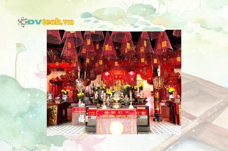 Chùa Bà Thiên Hậu Đồng Tháp trong đời sống văn hóa – du lịch