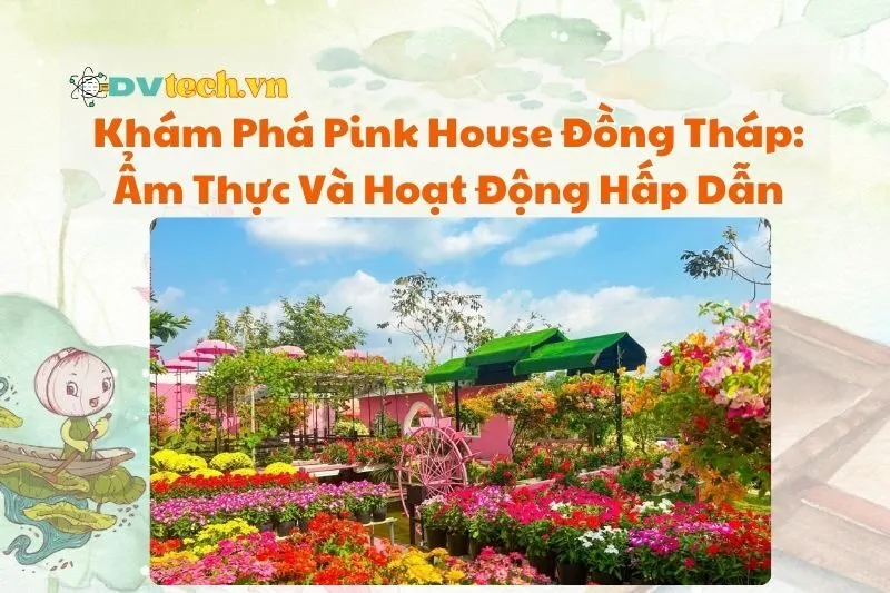 Khám Phá Pink House Đồng Tháp: Ẩm Thực Và Hoạt Động Hấp Dẫn