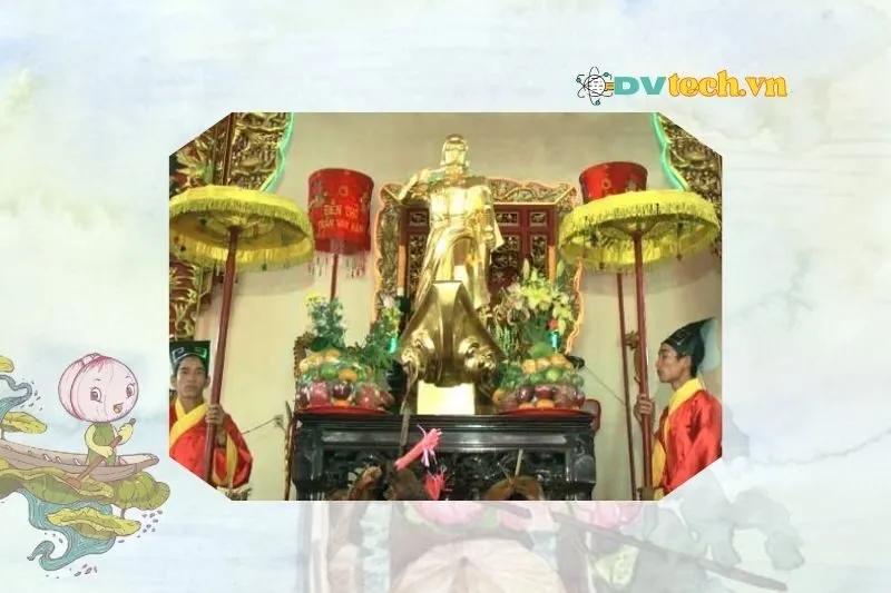 Tượng đài Đốc Binh Vàng và di tích lịch sử